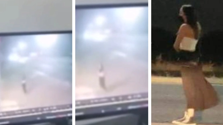 VIDEO del último rastro con vida de Debanhi caminando en la carretera