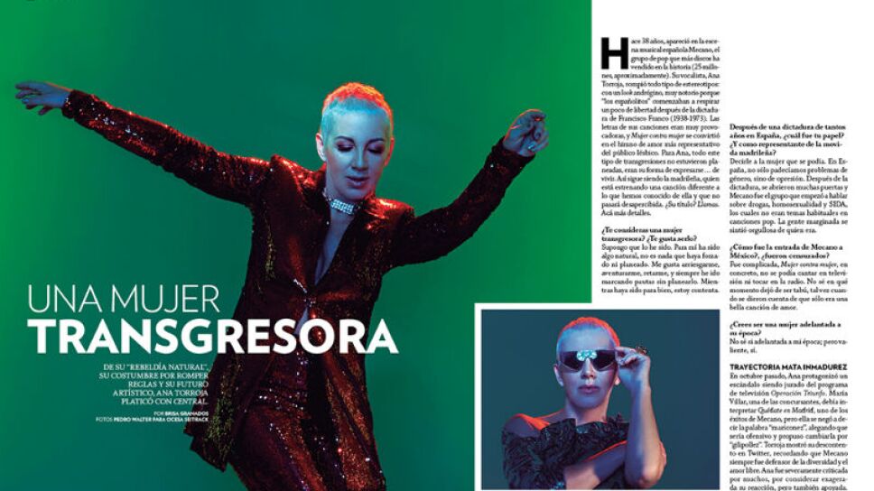 Ana Torroja en exclusiva / Fotos: Pedro Walter para Ocesa Seitrack