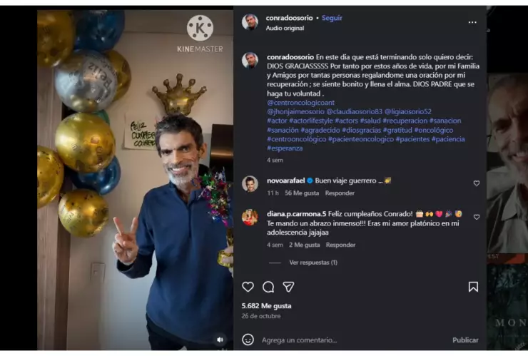 actor conrado osorio instagram