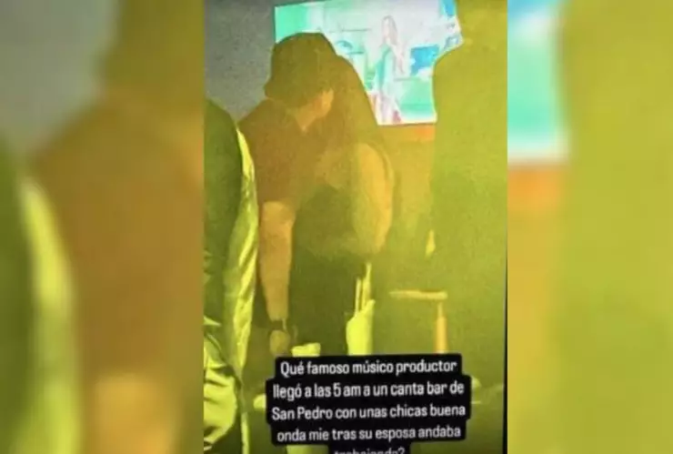 Presunta infidelidad de Cruz Martínez