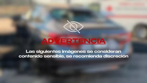 VIDEO: Así quedó el cuerpo del conductor que murió al estrellarse contra un tráiler calcinado en la carretera 70 Oriente