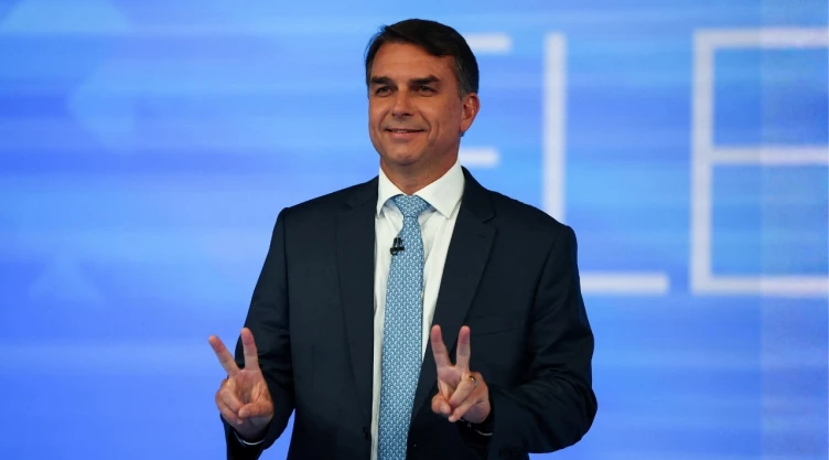 Flávio Bolsonaro llega a Estados Unido