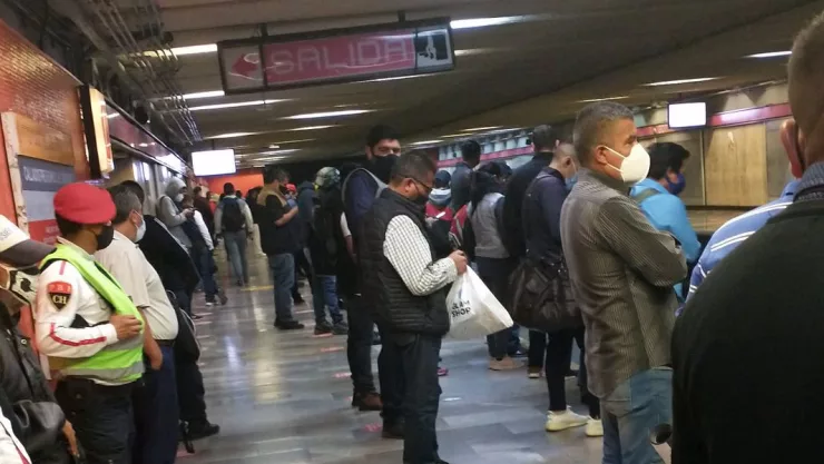 metro linea 1 color rosa