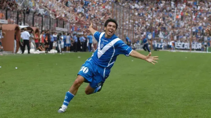 Marcelo Bravo en Vélez durante el Clausura 2005