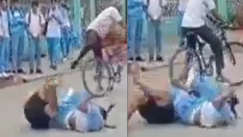 trifulca madre alumna