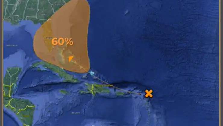 AUMENTA la probabilidad de la formación de un ciclón tropical en el Atlántico