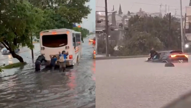 Fuertes-lluvias-colapsan-vialidades-en-Puebla-y-dejan-autos-varados