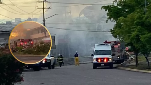 Se registra incendio a un costado de un motel en Culiacán.jpg
