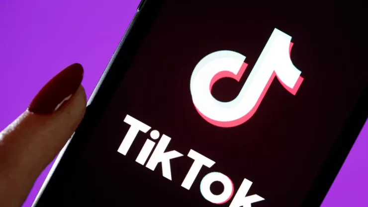 Tik Tok media App Illustration