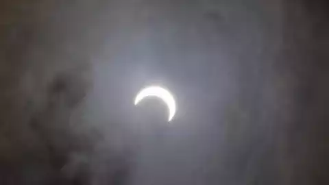 FOTO: Así se vio el eclipse del merida