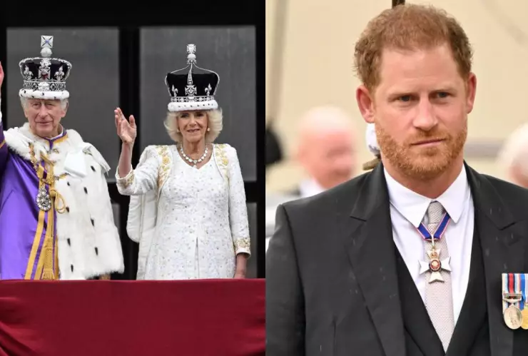 El rey Carlos III ya tiene foto oficial, faltó el príncipe Harry