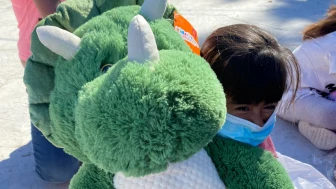 ¡Sus miradas llenas de ilusión lo fueron todo!