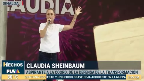 Claudia Sheinbaum visita Culiacán; se encuentra confiada por las encuestas