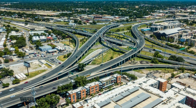 Autopista en San Antonio, Texas