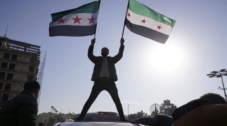 Imagen de la ciudad de Damasco, Siria, tras la toma de control por parte de las fuerzas rebeldes.