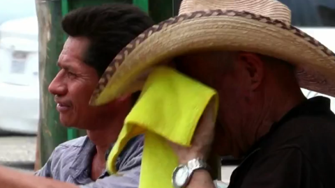 Golpe de calor en Mexicali