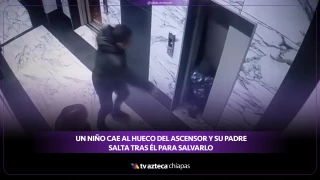 Terror en un edificio de Rusia: niño cae por hueco de ascensor y sobrevive