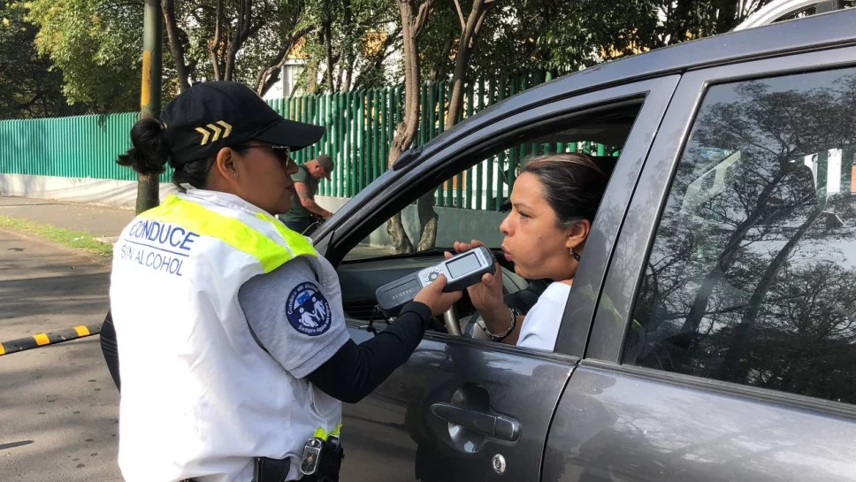 Inició el operativo Conduce sin alcohol en la CDMX