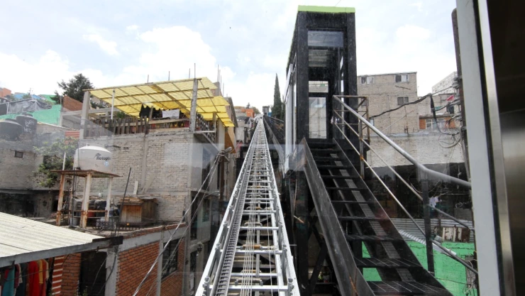 Inauguran en Álvaro Obregón el primer elevador inclinado de la CDMX