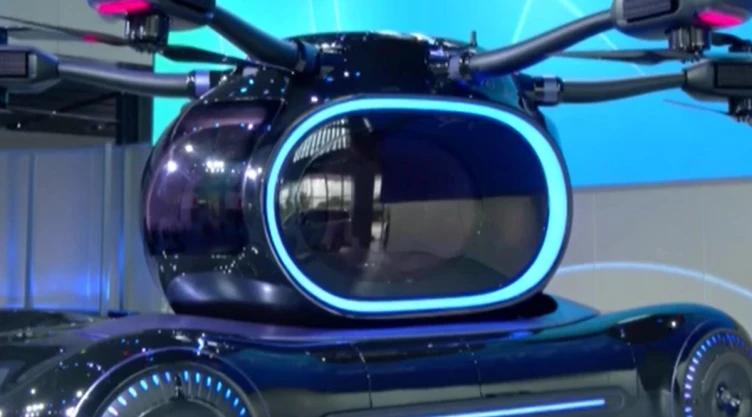 Primer coche volador en el mundo automotriz china