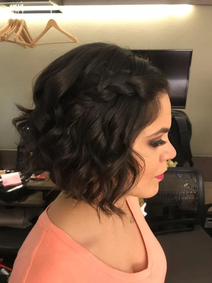 39 ideas de peinados semi recogidos elegantes: puede ser en cabello lacio o chino y te verás preciosa