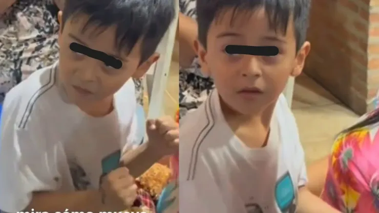 Felipe, niño viral de TikTok