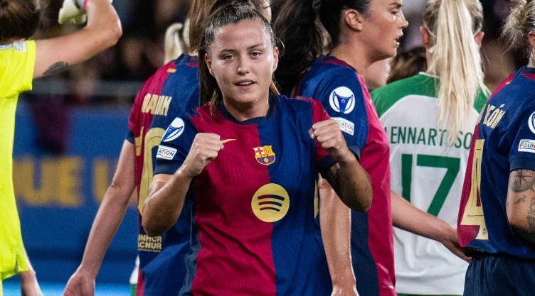 Claudia-Pina-festeja-gol-con-Barcelona-en-Champions-League