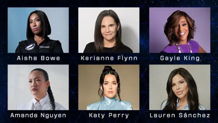 Katy Perry formará parte de una misión espacial de Blue Origin.