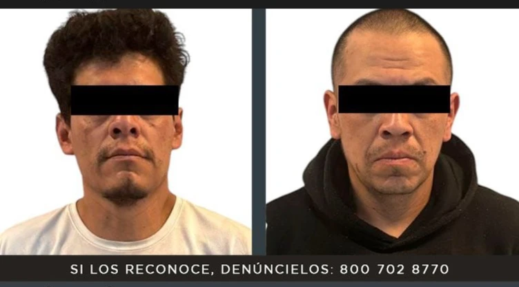 Dos hombres en Edomex son investigados por secuestros a usuarios de taxis por app.