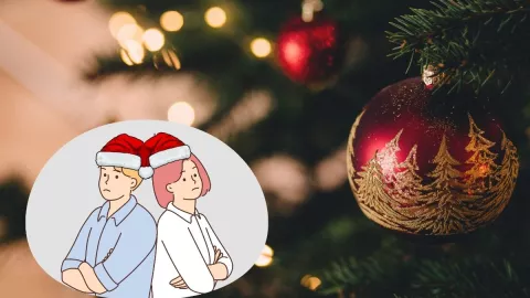 Frases de Feliz Navidad expareja