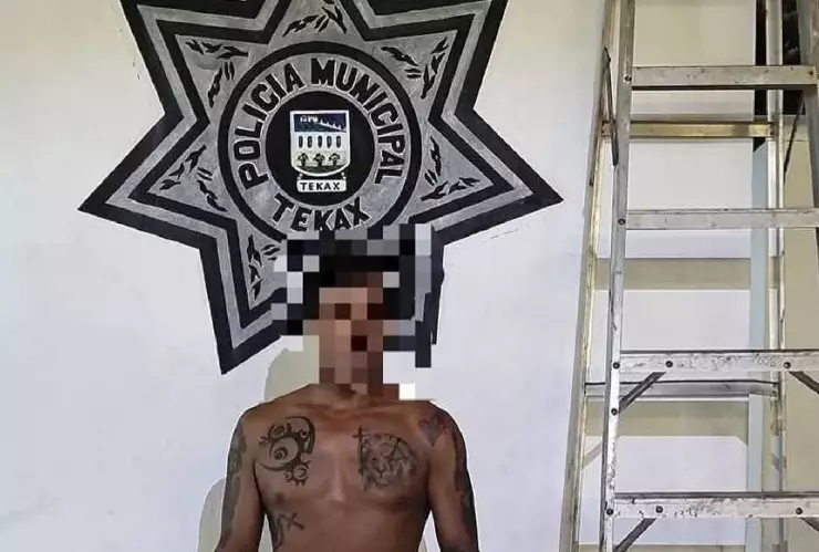 Detienen al hombre que presuntamente cometió un ROBO en una ESCUELA de Tekax