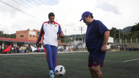  Las pol&eacute;micas deportivas de Nicol&aacute;s Maduro