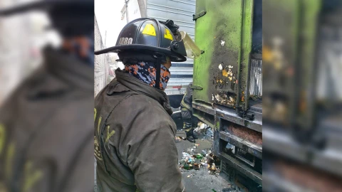 incendio iztapalapa basura tráiler