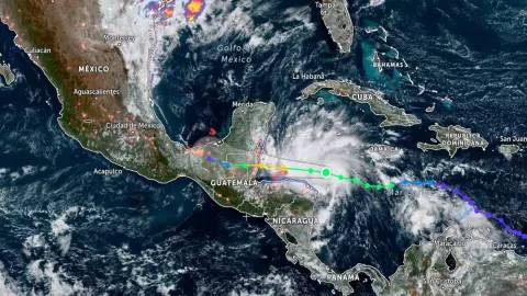 Lisa se acerca al Sur de Quintana Roo; emiten “Alerta Verde”
