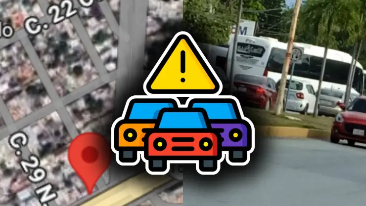 ¡Precaución, Cancún! Se registra tráfico pesado en la Av. López portillo HOY: ¿Cuál es la razón?