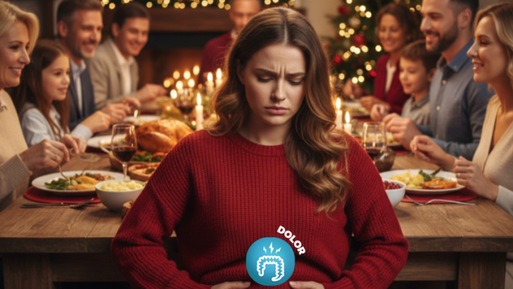 La cena de Navidad no tiene que traer a la molesta colitis, se trata de disfrutar las fiestas
