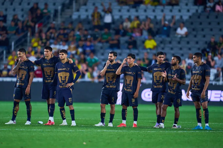 Los Pumas pierden en penales ante el Columbus Crew.