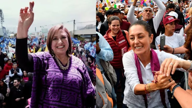 Xóchitl y Sheinbaum