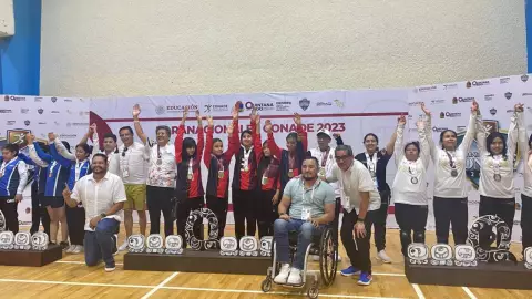 Finaliza con éxito la disciplina de golbol en los Paranacionales CONADE 2023