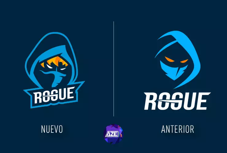Nuevo logo de Rogue esports