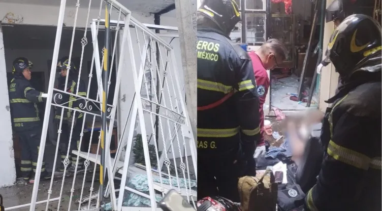 Explosión de gas en Iztapalapa deja una persona herida en López Portillo