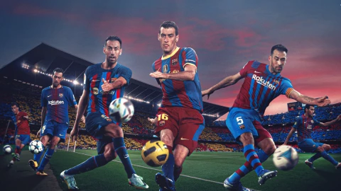 Sergio Busquets con Barcelona