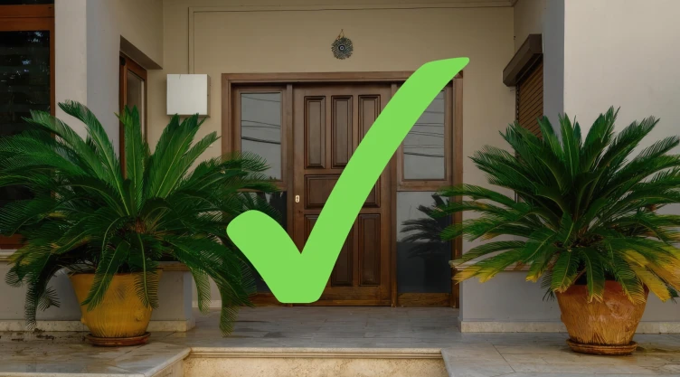 6 formas de decorar la entrada de tu casa con plantas para lograr una bienvenida más llamativa