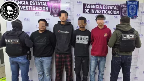 Fiscalía de Ciudad Juárez captura a siete presuntos secuestradores y libera a víctima en Kilómetro 29