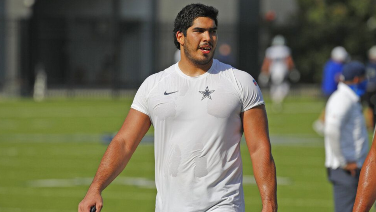 Isaac Alarcón con los Dallas Cowboys