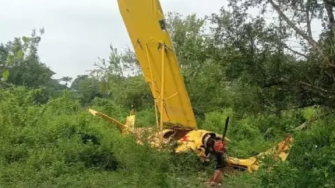 Se desploma avioneta en Chacaltianguis, Veracruz ¿Cuántos heridos hay?
