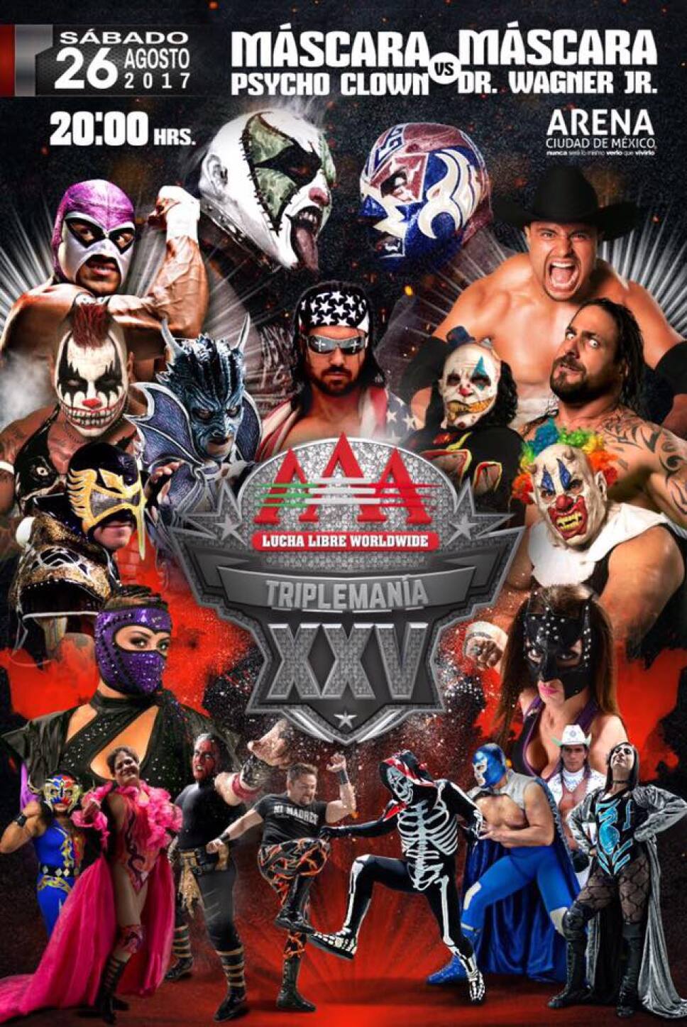 La Triplemania es el evento por excelencia de la Lucha Libre