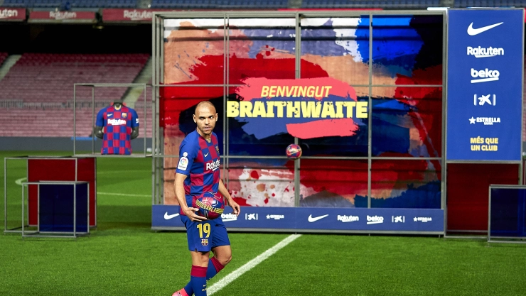 Martin Braithwaite llega al FC Barcelona