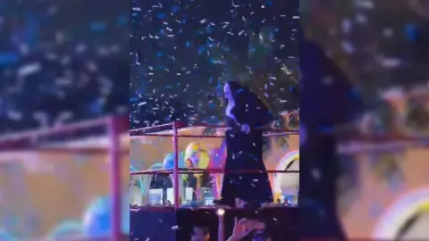 La Monja de TikTok en la inauguración de Xmatkuil