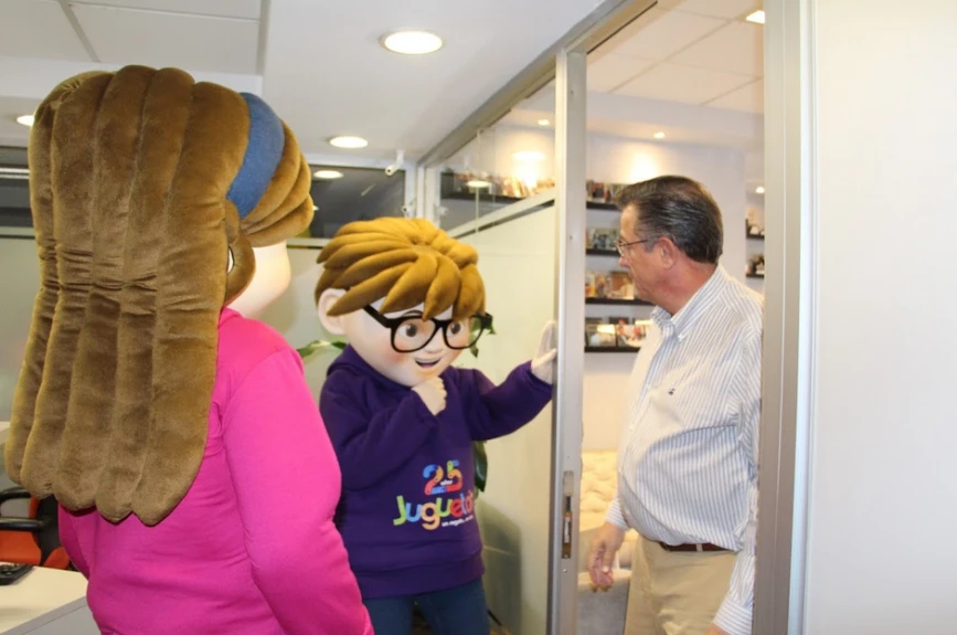 De visita con Jorge Garralda